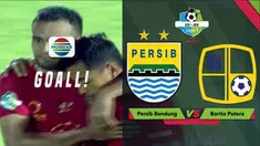 Berita video highlights Liga 1 2018. Persib Bandung ditahan Barito Putera 3-3, Sabtu (8/12/2018).