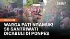 Kasus dugaan pencabulan yang dilakukan pengasuh pondok pesantren di Pati, Jawa Tengah, memicu kemarahan warga. Puluhan santriwati diduga menjadi korban selama bertahun-tahun dengan modus ancaman dan tekanan.