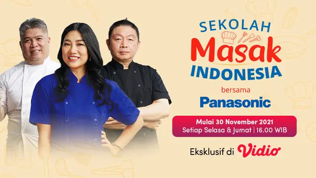 Streaming Sekolah Masak Indonesia di Vidio