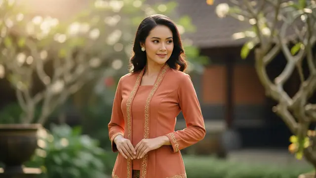 Model Atasan Kutubaru Bawahan Kain Batik yang Memukau