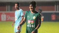 Gelandang PSS Sleman, Sidik Saimima. (Bola.com/Vincentius Atmaja)
