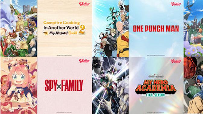 Streaming Vidio: 6 Anime Baru Paling Dinanti, Ada One Punch Man & Spy x Family S3!