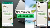 Fitur baru di aplikasi WhatsApp memungkinkan satu akun aktif di beberapa perangkat (WhatsApp)