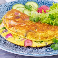 Ilustrasi omelet/https://www.freepik.com/timolina&nbsp;