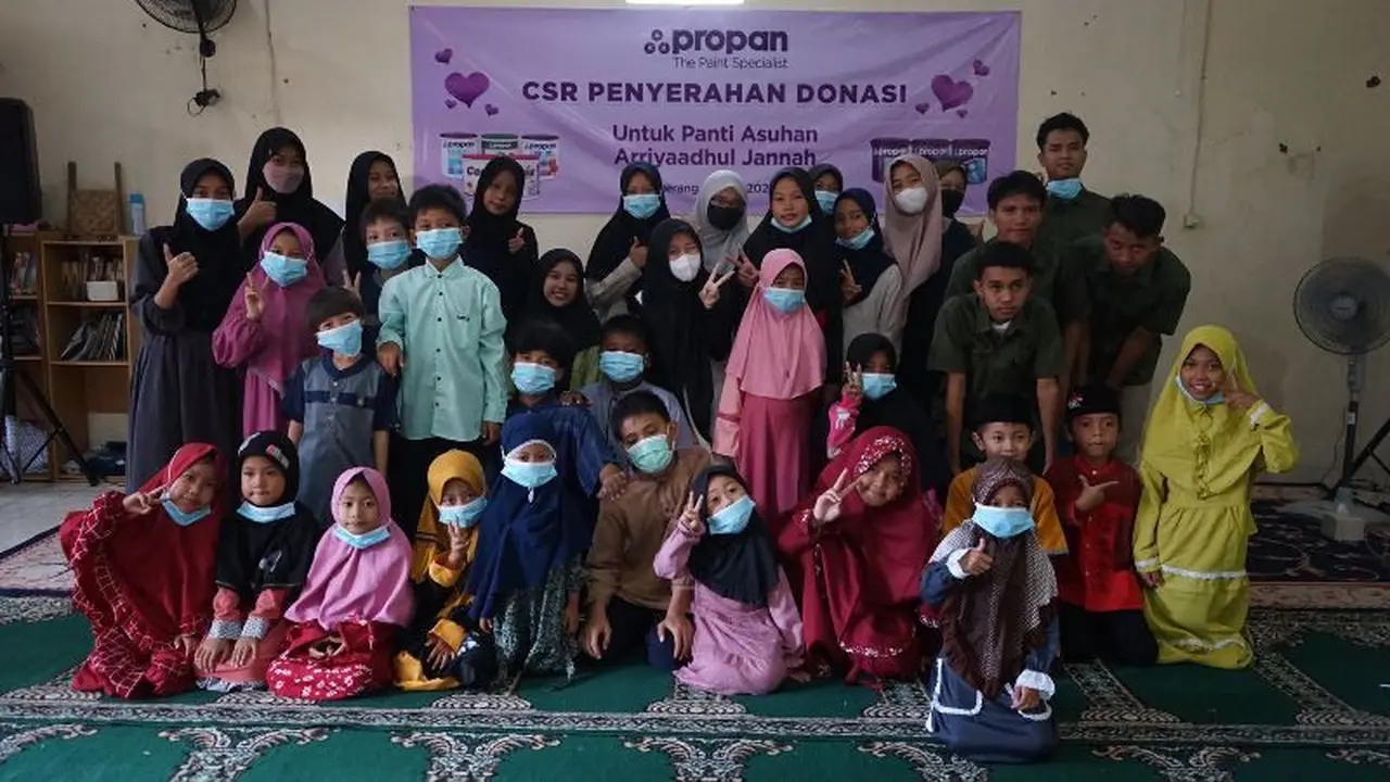 Produsen Cat Berdonasi Lewat Ribuan Like kepada Panti Asuhan