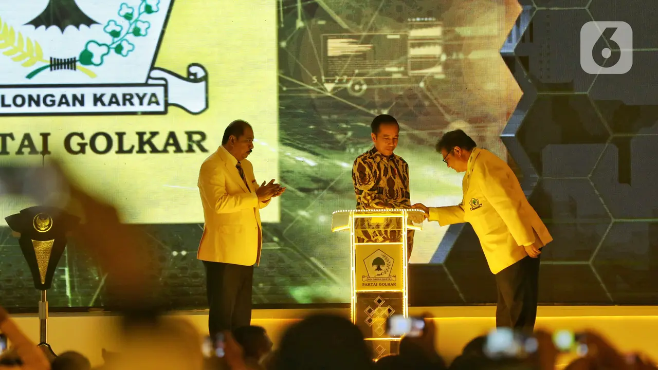 Jokowi Hadiri Pembukaan Munas X Partai Golkar