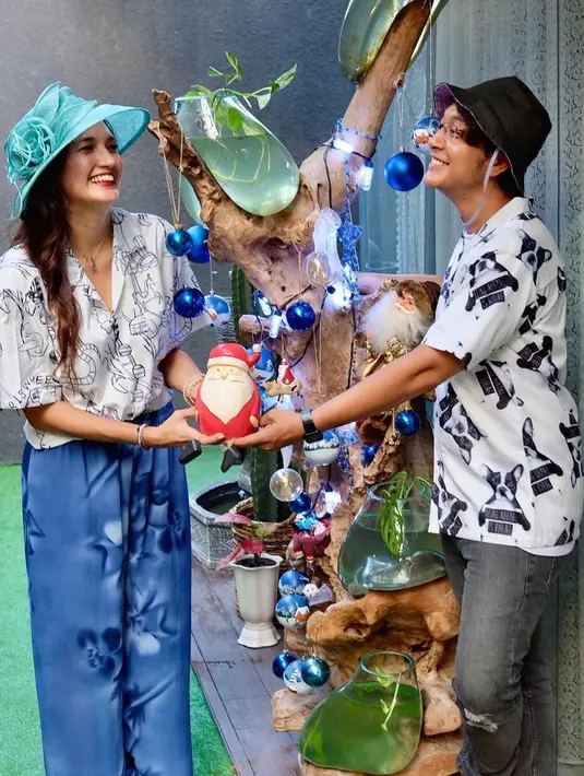 Nadine Chandrawinata dan Dimas Anggara (Instagram/dimsanggara)