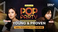 Program Pop Party mengusung konsep intimate concert dapat disaksikan live setiap Sabtu di Vidio. (Dok. Vidio)