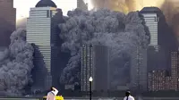 Kepulan debu berbahaya teror WTC 9/11 (Reuters)