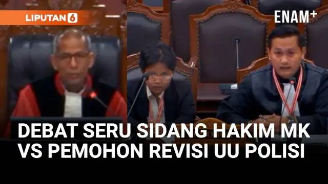 Mahkamah Konstitusi melakukan sidang dengan agenda penyampaian pokok permohonan Nomor 183/PUU-XXIII/2025 tentang Kepolisian Negara Republik Indonesia, Rabu (15/10). Ada dua pemohon yang hadir, satu orang berprofesi sebagai advokat dan satu orang lain...
