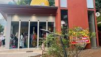 Menengok Masjid Mahar Pernikahan Irish Bella, Baru Rampung Dibangun dengan Kubah Kuning Emas.&nbsp; (dok.Instagram @haldy_sabri/https://www.instagram.com/p/DJ1-Uxbz6vb/Henry)