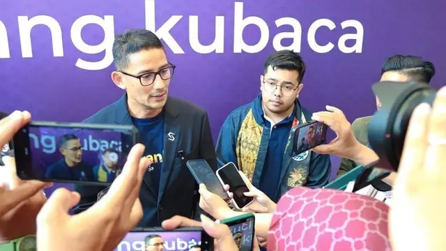 Menparekraf Sandiaga Uno dan Rian Septrianto Maulana (Istimewa)