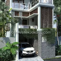 ilustrasi desain rumah 4 lantai by jasaarsitekjakarta.com