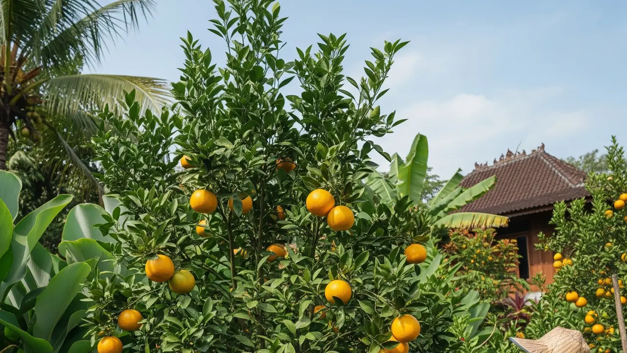 Cara Merawat Pohon Jeruk agar Buahnya Manis