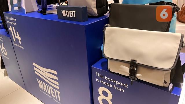 Dari Sampah Botol Jadi Produk Fashion, Wujudkan Lautan yang Bebas Plastik. (Dok: Liputan6.com dyah pamela)