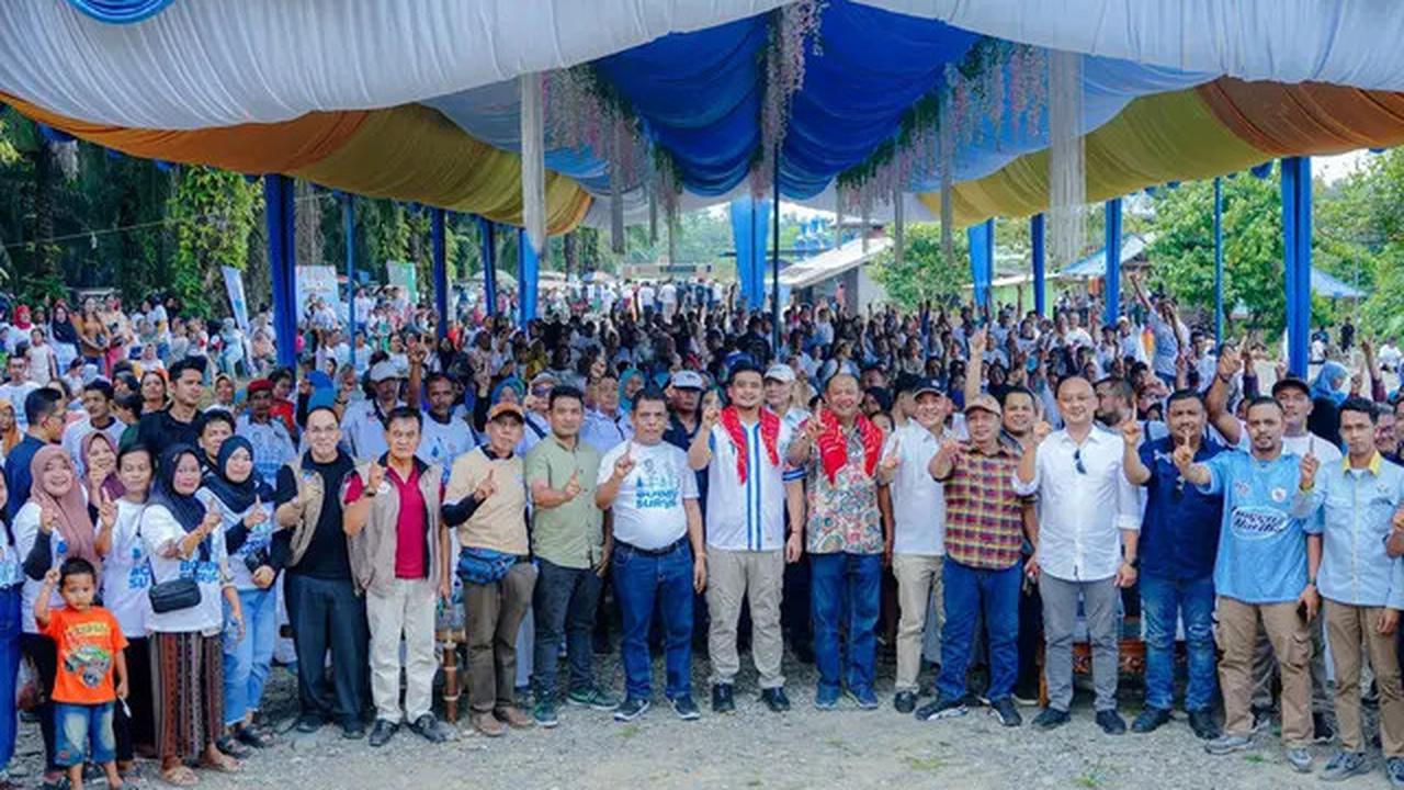 Teriakan 'Gubernur Sumut' Menggema Saat Bobby Nasution Sapa Warga Binjai