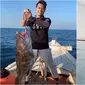 Eza Gionino mancing (Sumber: Instagram/ezagio)