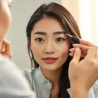 cara bikin alis pemula ©Ilustrasi dibuat AI