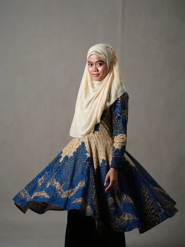 Model Tunik Batik Syari