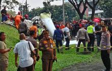 Polisi: Pesawat Jatuh di BSD Tangsel dari Tanjung Lesung akan Kembali ke Bandara Pondok Cabe