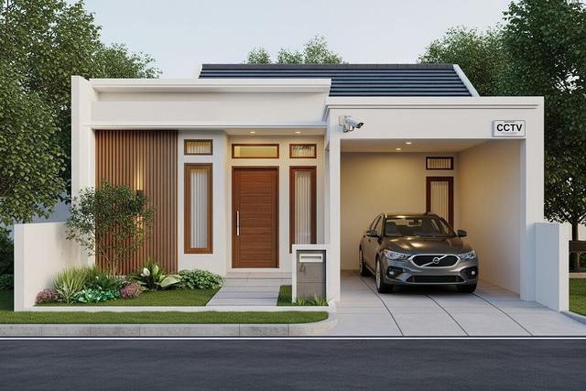 Inspirasi 7 Model Rumah Mungil Tapi Punya Garasi Muat Mobil, Solusi Lahan Terbatas