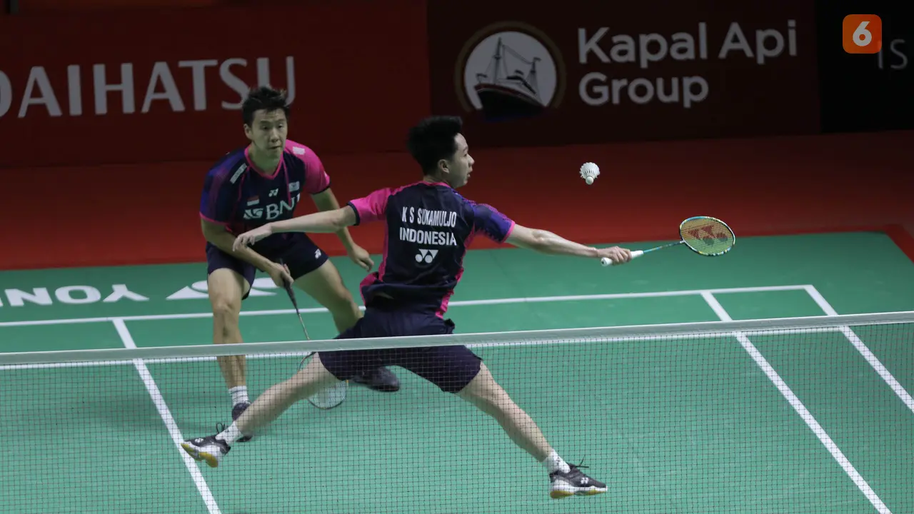 Foto: Kebangkitan Ginting, Indonesia Loloskan 1 Tunggal Putra, 2 Ganda Putra dan 1 Ganda Putri ke Semifinal Daihatsu Indonesia Masters 2022