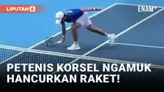 Petenis Korsel Hancurkan Raket Usai Dikalahkan Wakil Thailand di Asian Games 2023