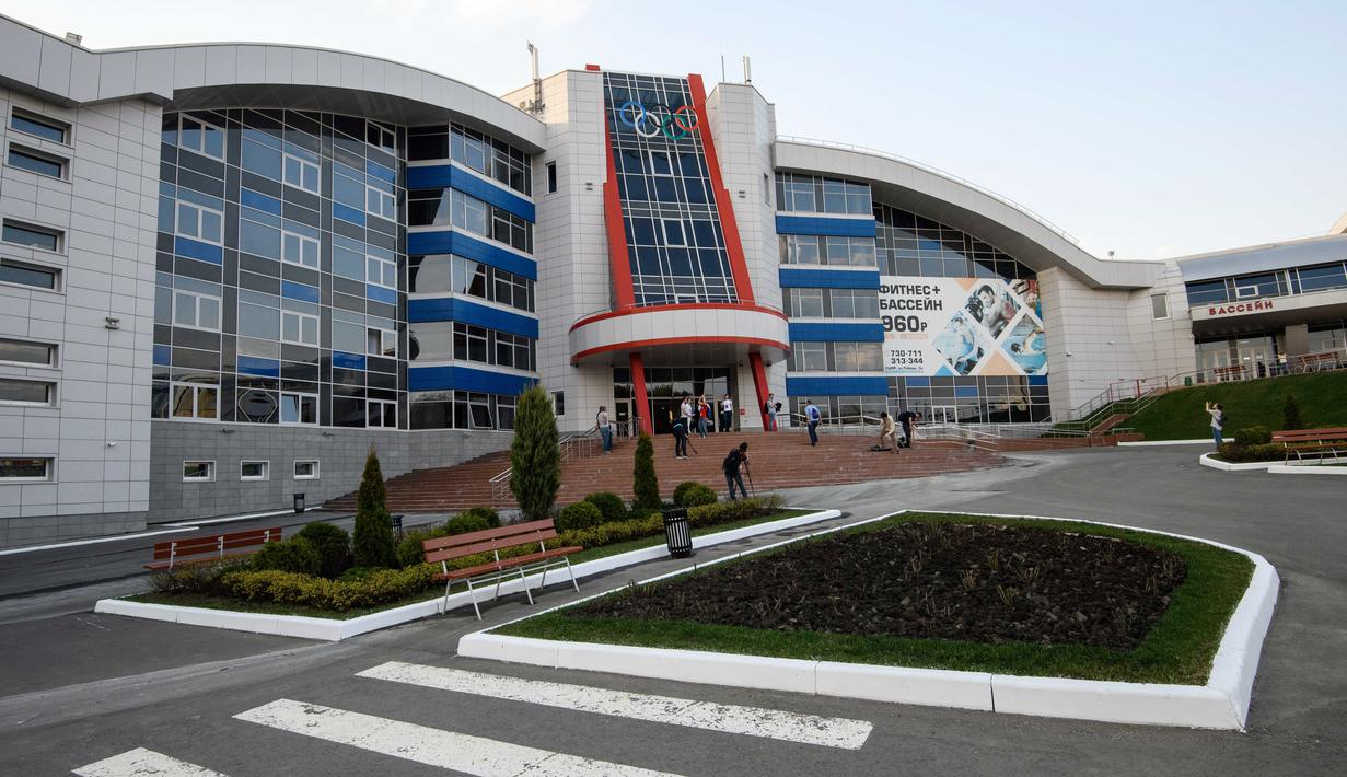 Pandangan Pusat Olahraga Olimpiade yang dipilih untuk menjadi markas tim nasional sepak bola Panama pada Piala Dunia 2018 di Saransk, Rusia, Kamis (3/5). (Mladen ANTONOV / AFP)