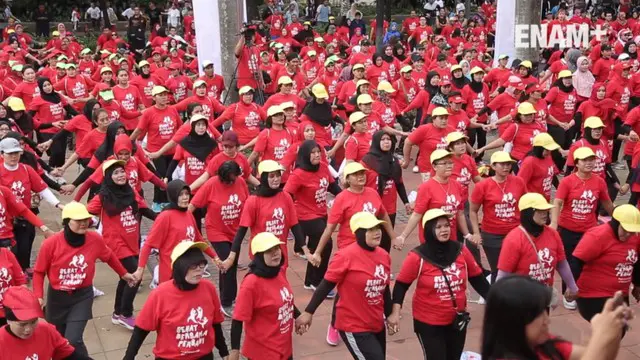 Persatuan Senam Indonesia (Persani) menggelar acara menggelorakan kembali Senam kepada masyarakat