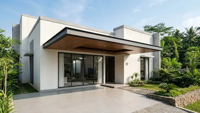 Kanopi Melayang Minimalis