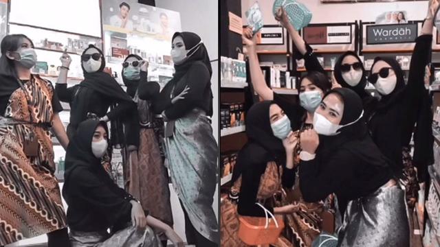Viral Pemotretan Wanita Bareng Teman-temannya di Toko Skincare, Curi Perhatian