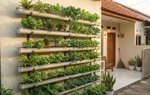 8 Ide Kebun Vertikal dari Barang Bekas, Sulap Halaman Kecil Jadi Sumber Pangan Keluarga