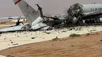 Iran Klaim Hancurkan Pesawat Pengintai AS E-3 AWACS di Pangkalan Arab Saudi