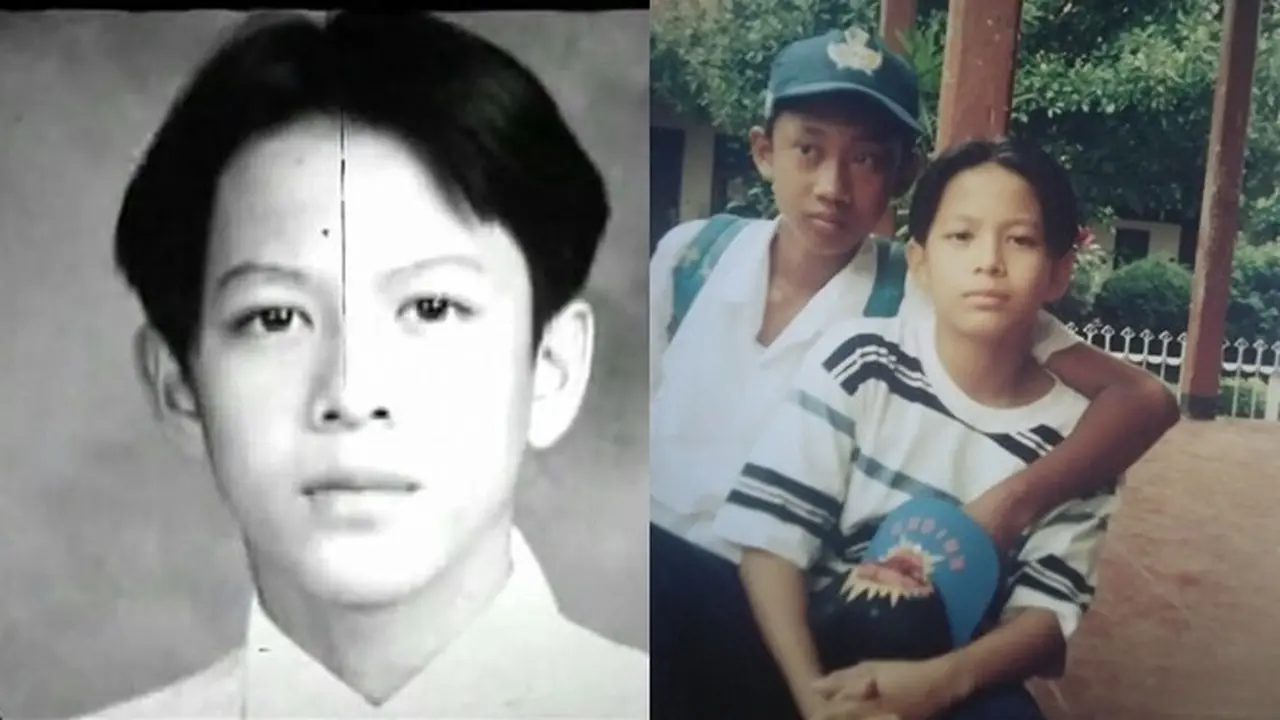 6 Potret Jadul Ariel NOAH Saat Remaja, Pas Foto SMP Sudah Karismatik