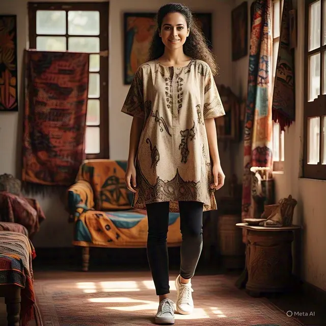 Tunik Batik Oversize