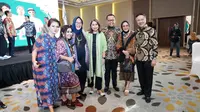 Halalbihalal yang digelar Perhimpunan Advokat Indonesia Suara Advokat Indonesia di Jakarta, Jumat (12/5/2023).