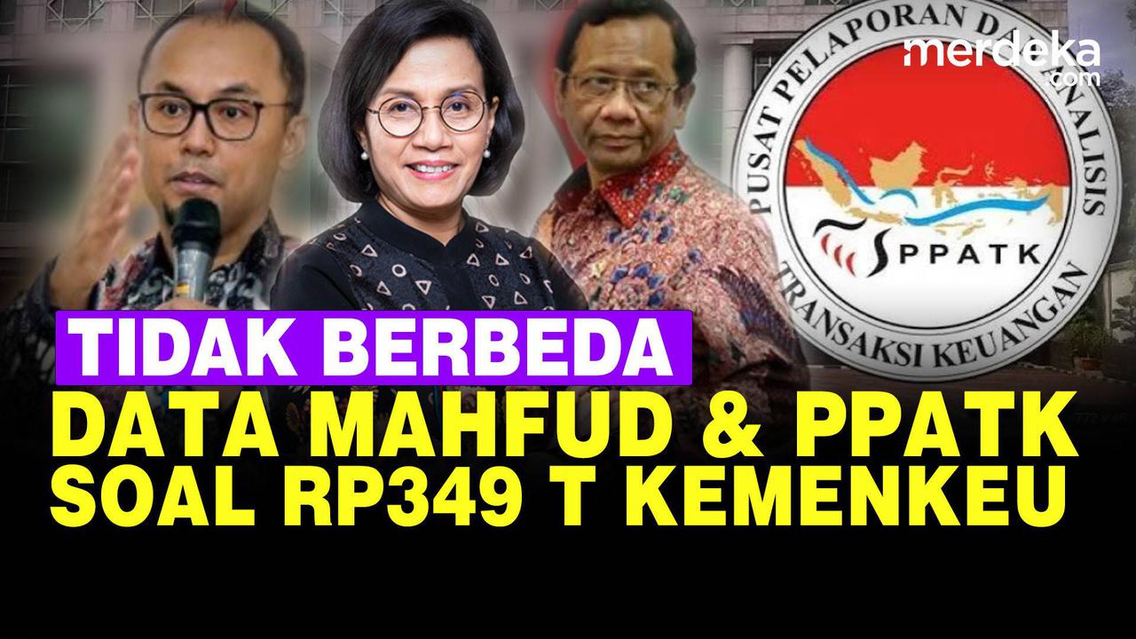 VIDEO: Mahfud Tegas Soal Data Rp349 T, Pastikan Tak Ada Beda dengan Kemenkeu