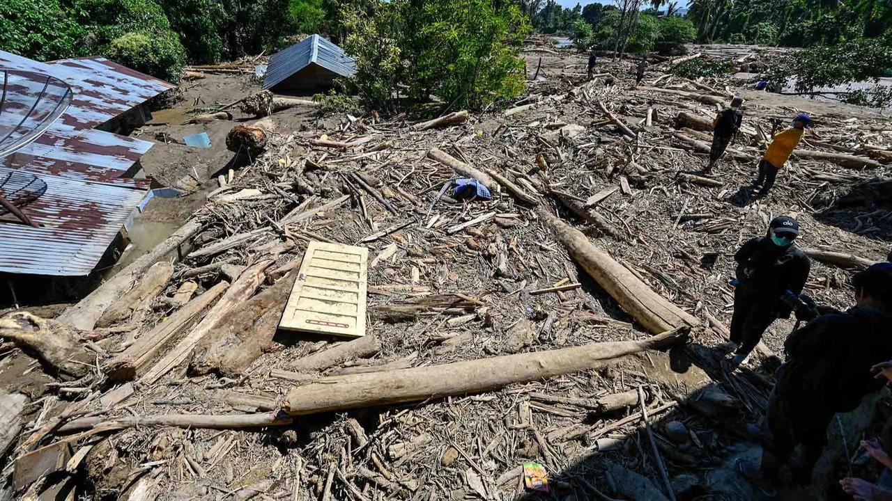 FOTO: Menyedihkan! Gajah Sumatera Ditemukan Tewas Terjebak Material Banjir Bandang di Pidie Jaya