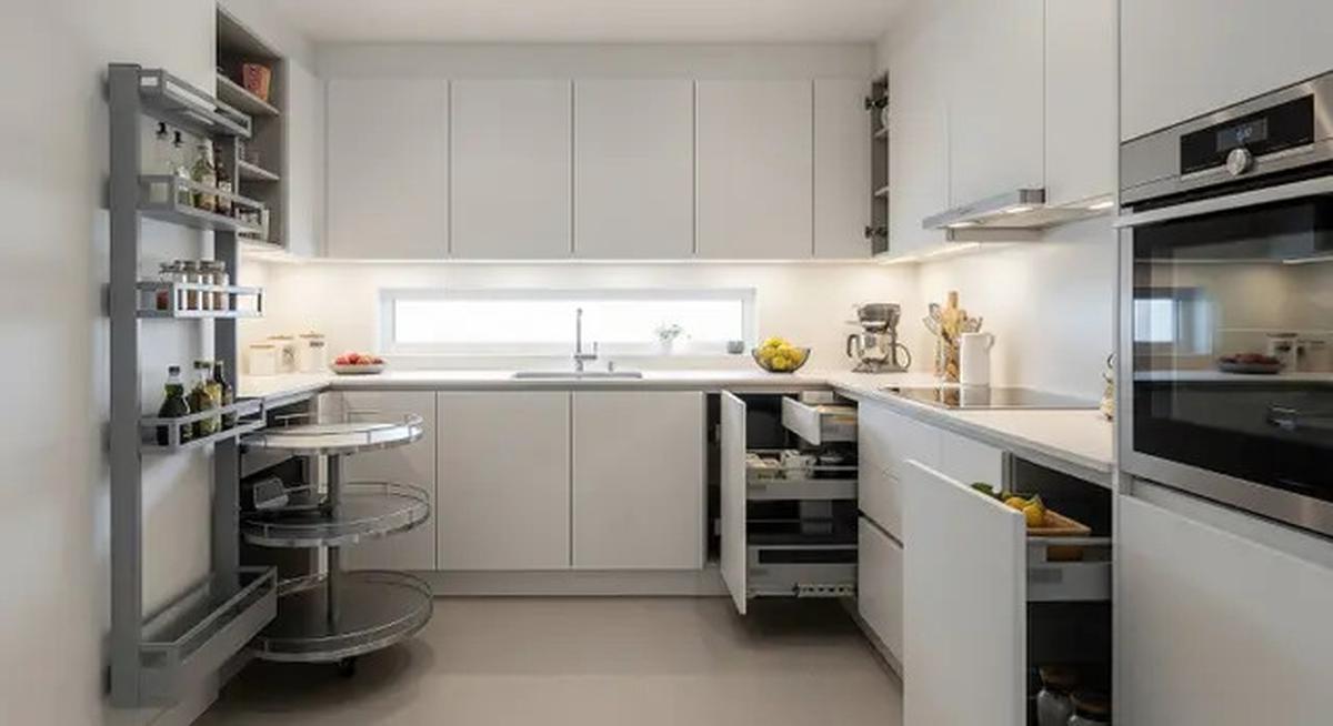 8 Model Dapur Minimalis Leter U, Fungsional untuk Rumah di Lahan Sempit