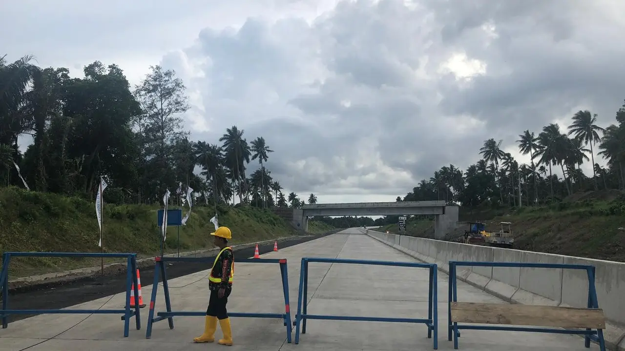 Pembangunan Jalan Tol Manado-Bitung dilanjutkan. Dok Kementerian PUPR