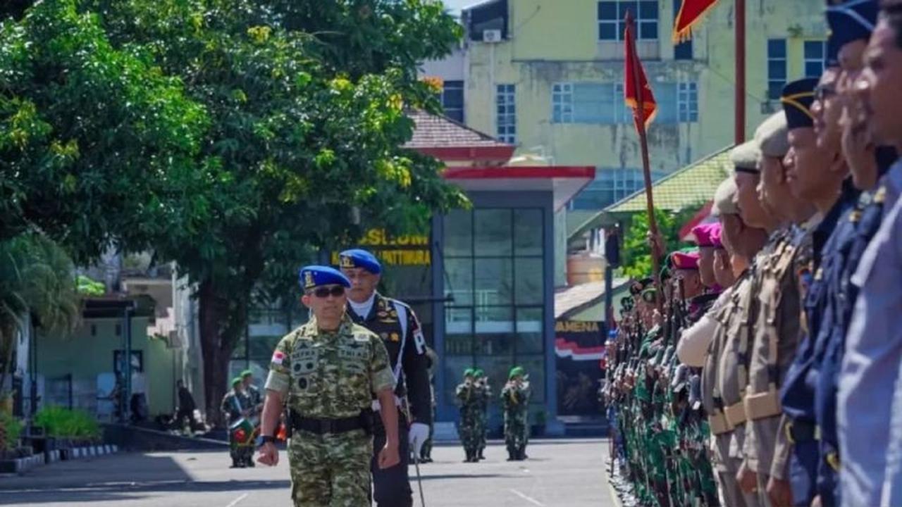 Kodam Pattimura Perkuat Disiplin Prajurit Melalui Operasi Gaktib Yustisi 2026