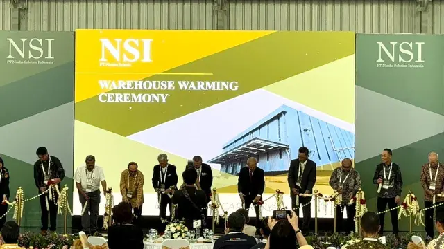 Nissho Solution meresmikan pembukaan Gudang Tahap 2 di kawasan Suryacipta City of Industry, Karawang. (Dok Suryacipta)