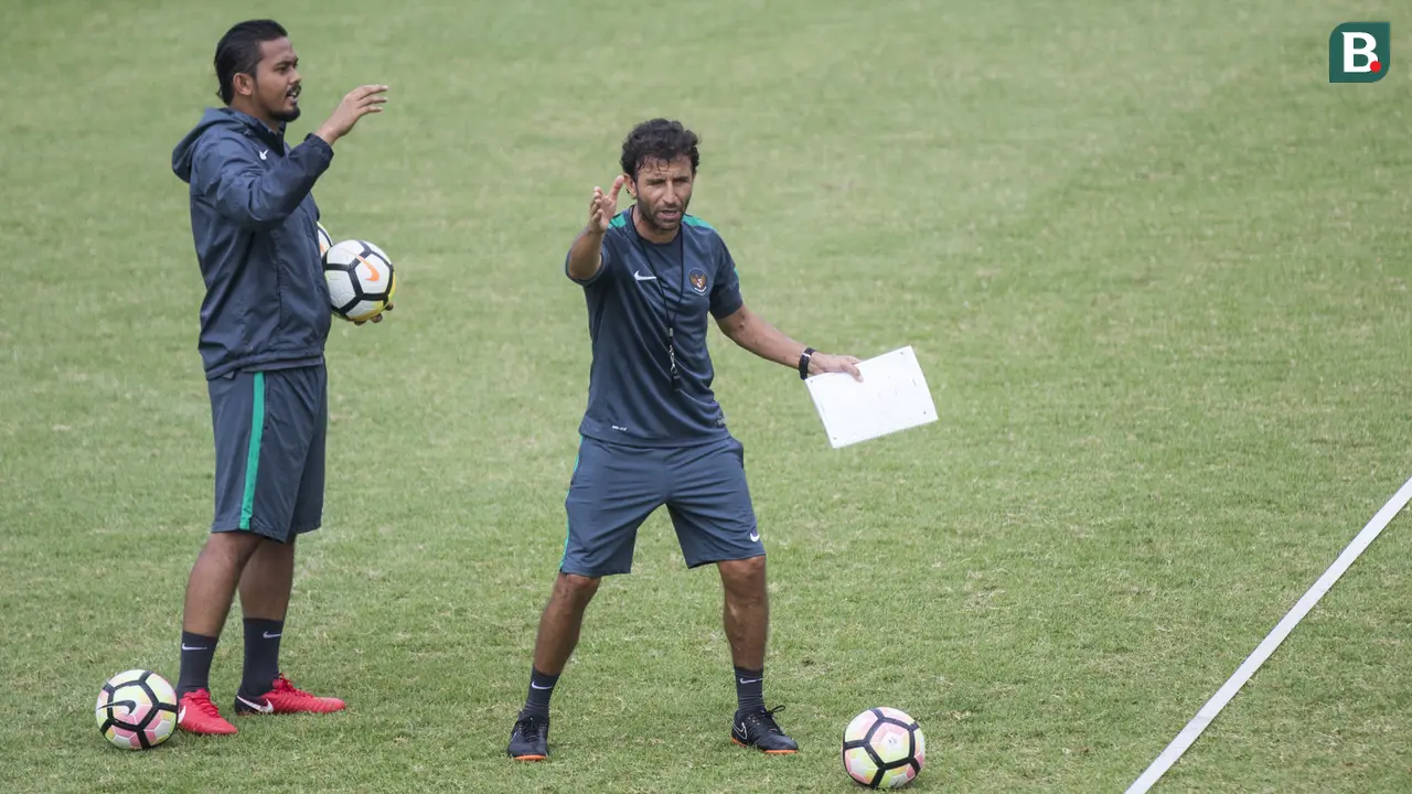 Latihan Timnas Indonesia U-23