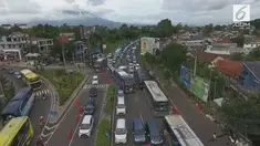 Kawasan Puncak masih diserbu ribuan pengunjung yang datang dari berbagai daerah