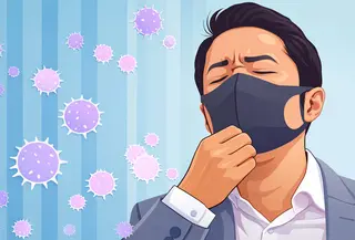 Ilustrasi penderita Super Flu