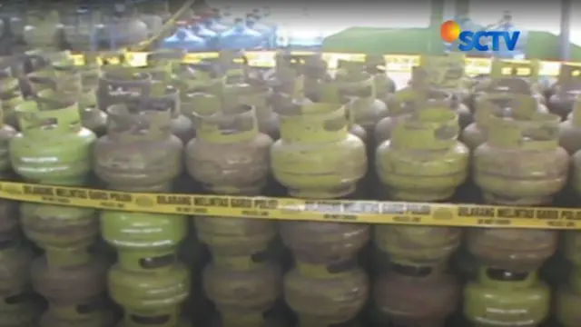 Jual Jauh dari Harga Pasar, Pangkalan Elpiji 3 KG Banjarmasin Digerebek Polisi