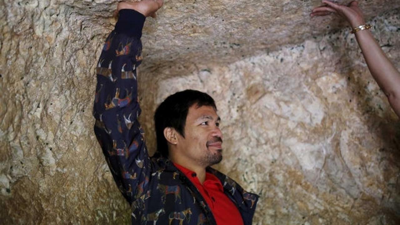 Melihat keseruan Manny Pacquiao berlibur ke Kota Yerusalem