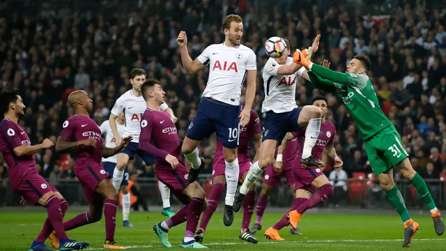 Gilas Tottenham Hotspur, Manchester City Kian Dekat ke Tahta Juara Liga Inggris