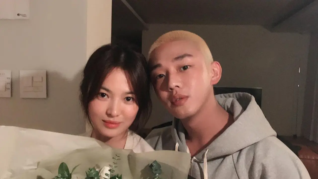 Song Hye Kyo dan Yoo Ah In (Instagram/ hongsick)