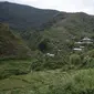 Foto yang diambil pada 20 Desember 2015 memperlihatkan suasana Desa Bone-Bone, Enrekang, Sulawesi Selatan. Desa yang menerapkan kawasan bebas asap rokok ini berada diketinggian 1500 mdpl, tepatnya di bawah kaki gunung Latimojong. (Cening Unru/AFP)